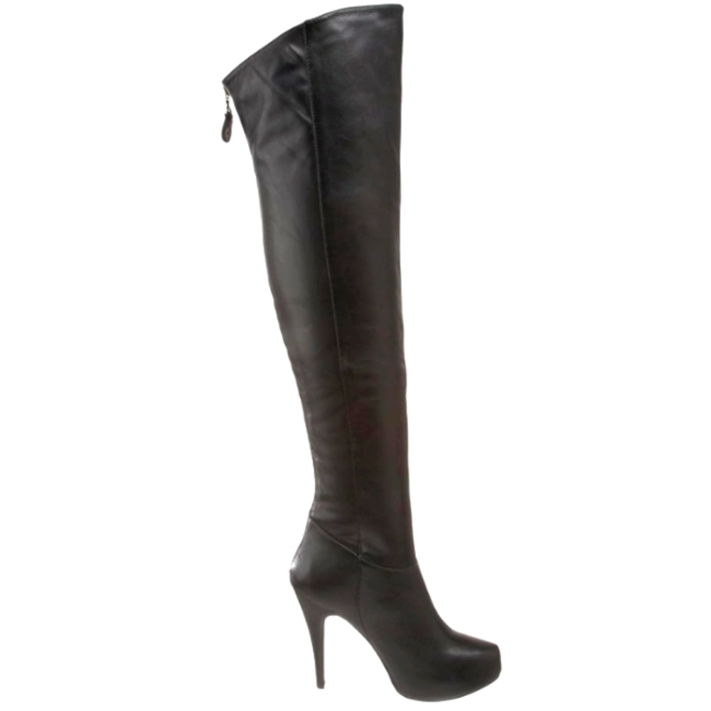 Chinese Laundry Over Knee Leather Boots